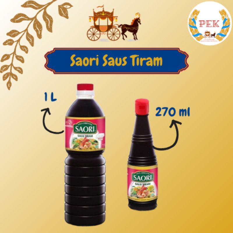 

Saori Tiram 1000 ml | Saori Tiram 275 ml