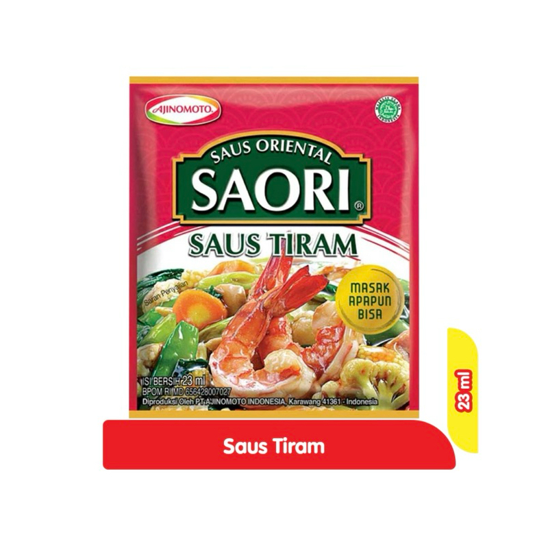 

Saori Saus Oriental Saus Tiram 23 Ml
