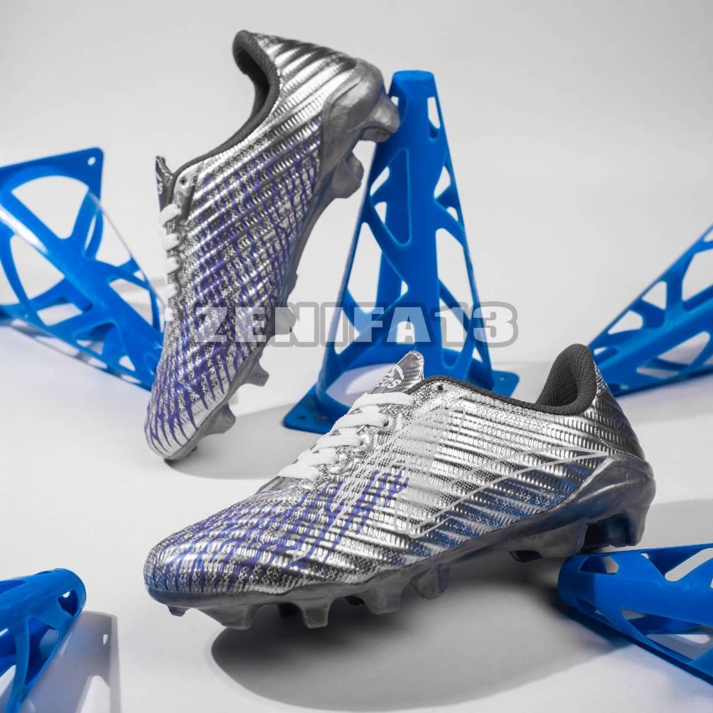 Sepatu Bola Specs Accelerator Lightspeed II 2 Elite IN Venero Silver Abu