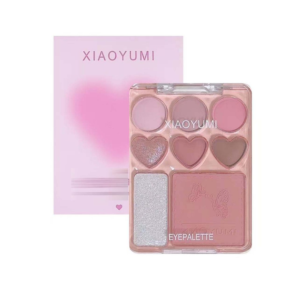 (COD) palet eye shadow hati perona pipi highlighter all-in-one palet eyeshadow hati bedak