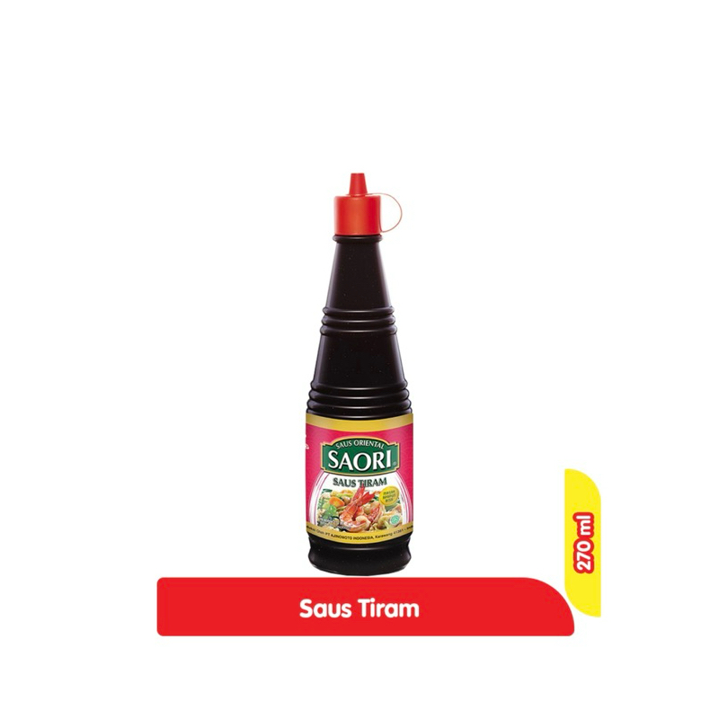 

Saori Saus Oriental Saus Tiram Botol 270 Ml