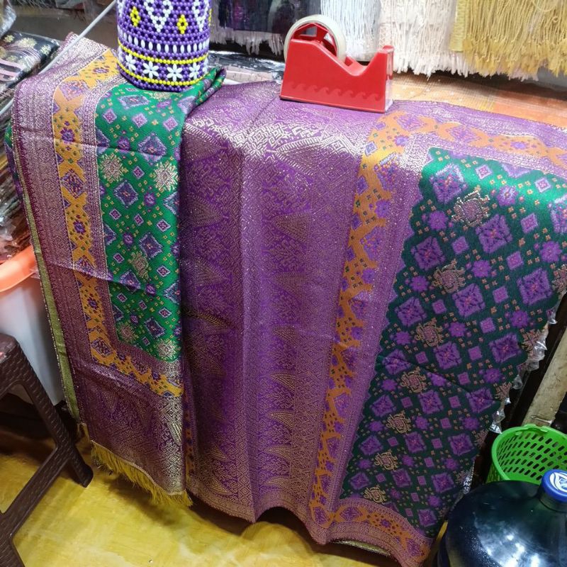 SEMI SONGKET Limar +Songket Mesin Limar Antik
