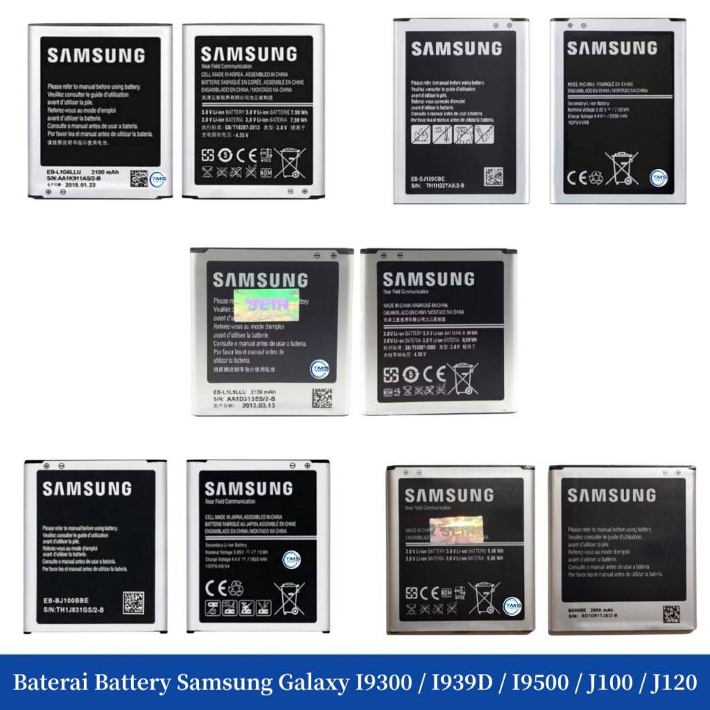 Baterai Battery Samsung Galaxy I9300 / I939D / I9500 / J100 / J120