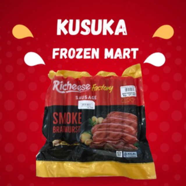 

RICHEESE FACTORY SOSIS SMOKE BRATWURST 360 gr
