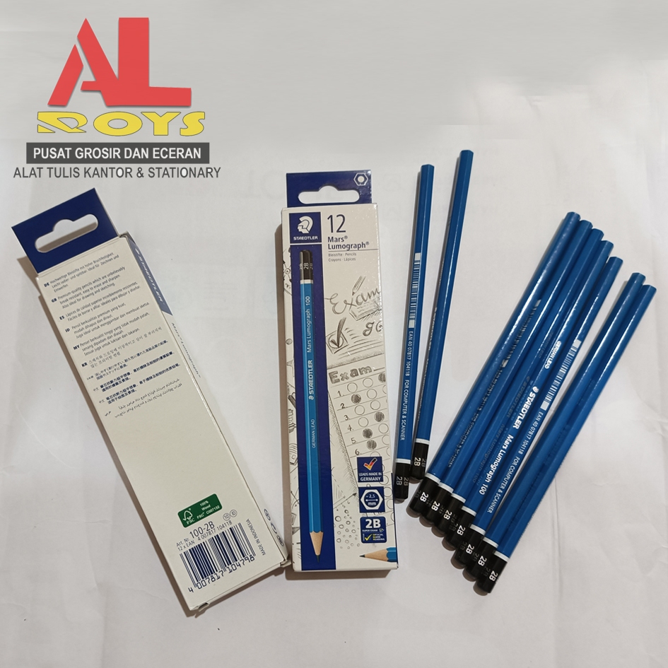 

PENSIL STAEDLER 2B UNTUK UJIAN COMPUTER 1 PACK