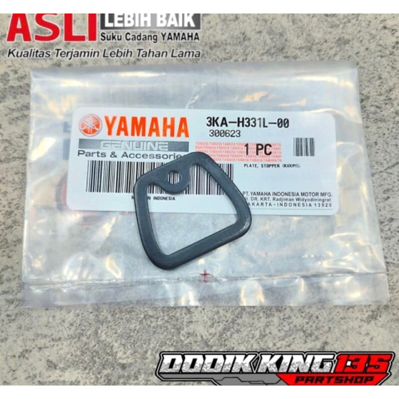 BAUT BESI PLAT DUDUKAN TAHANAN LAMPU SEIN SEN RX KING PEREDAM VIXION SCORPIO ORIGINAL YAMAHA | 90160