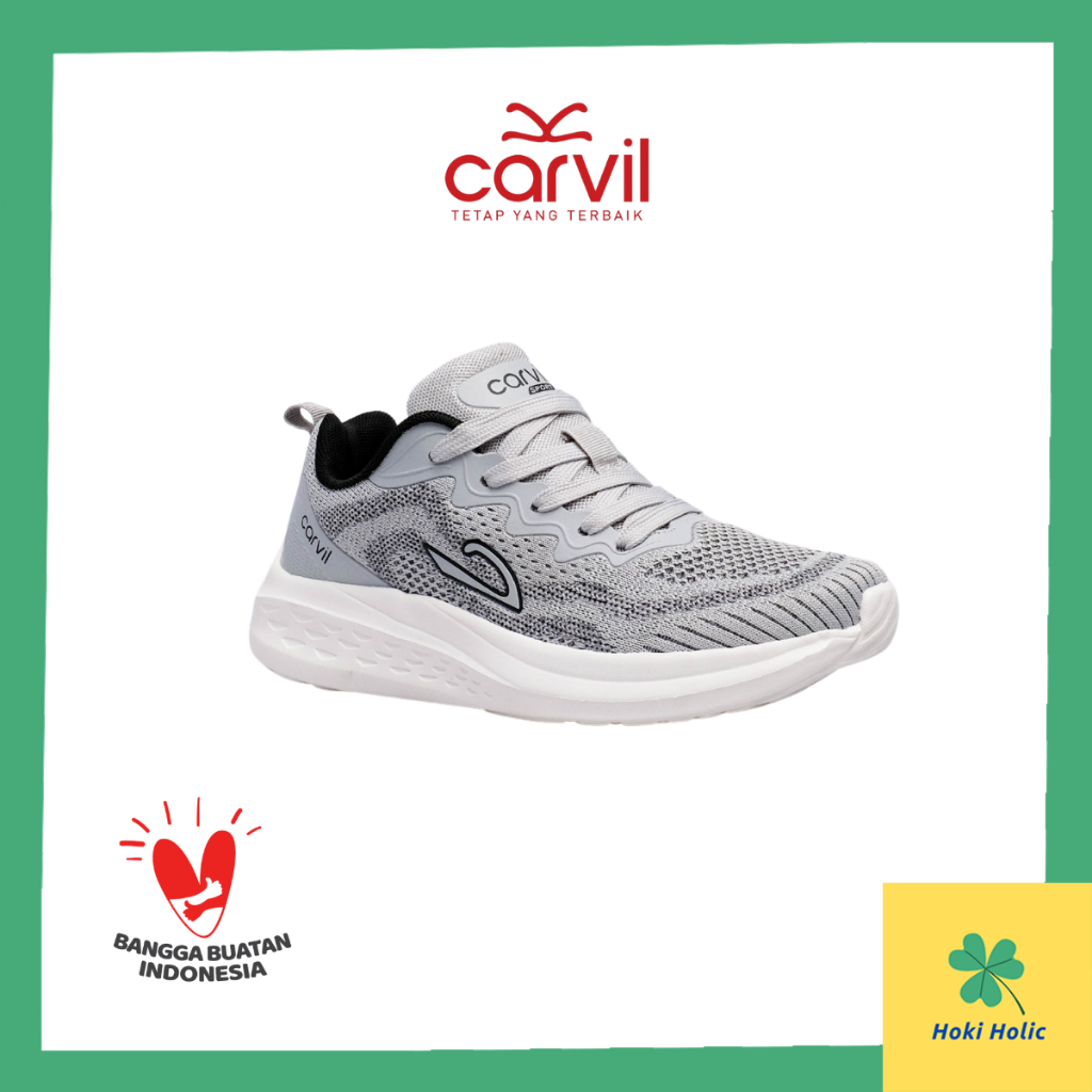 Carvil Sepatu Running Pria Wanita Dewasa Sneakers Sport Olahraga Jogging Shoes