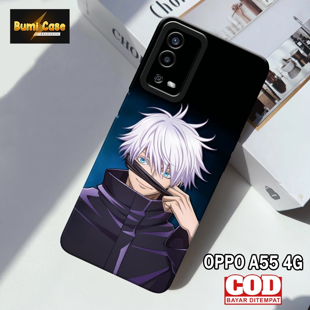 Bumi Case Oppo A55 4G - Fashion Case Anime - Softcase Pro Camera Oppo A55 4G - Casing Hp Oppo A55 4G