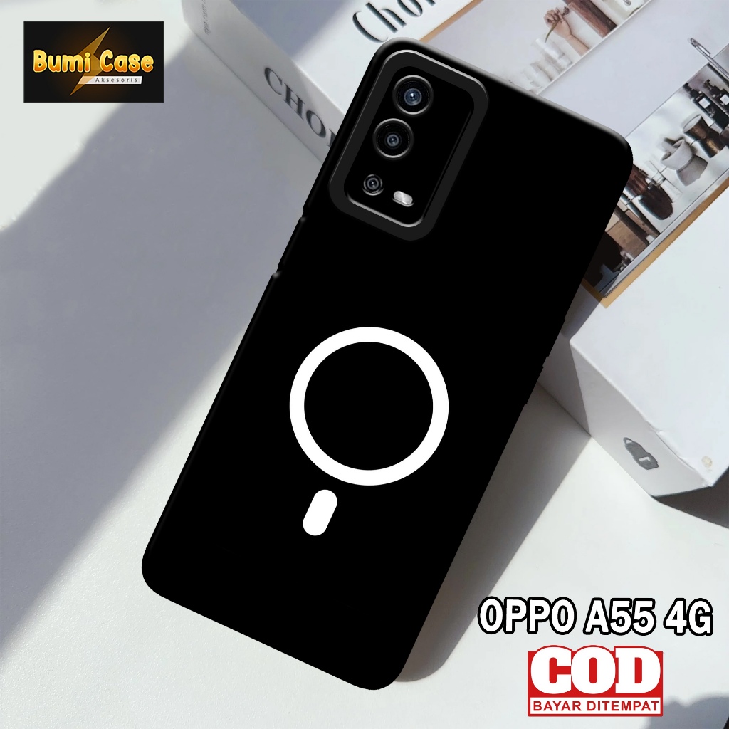 Bumi Case Oppo A55 4G - Fashion Case Branded - Softcase Pro Camera Oppo A55 4G - Casing Hp Oppo A55 