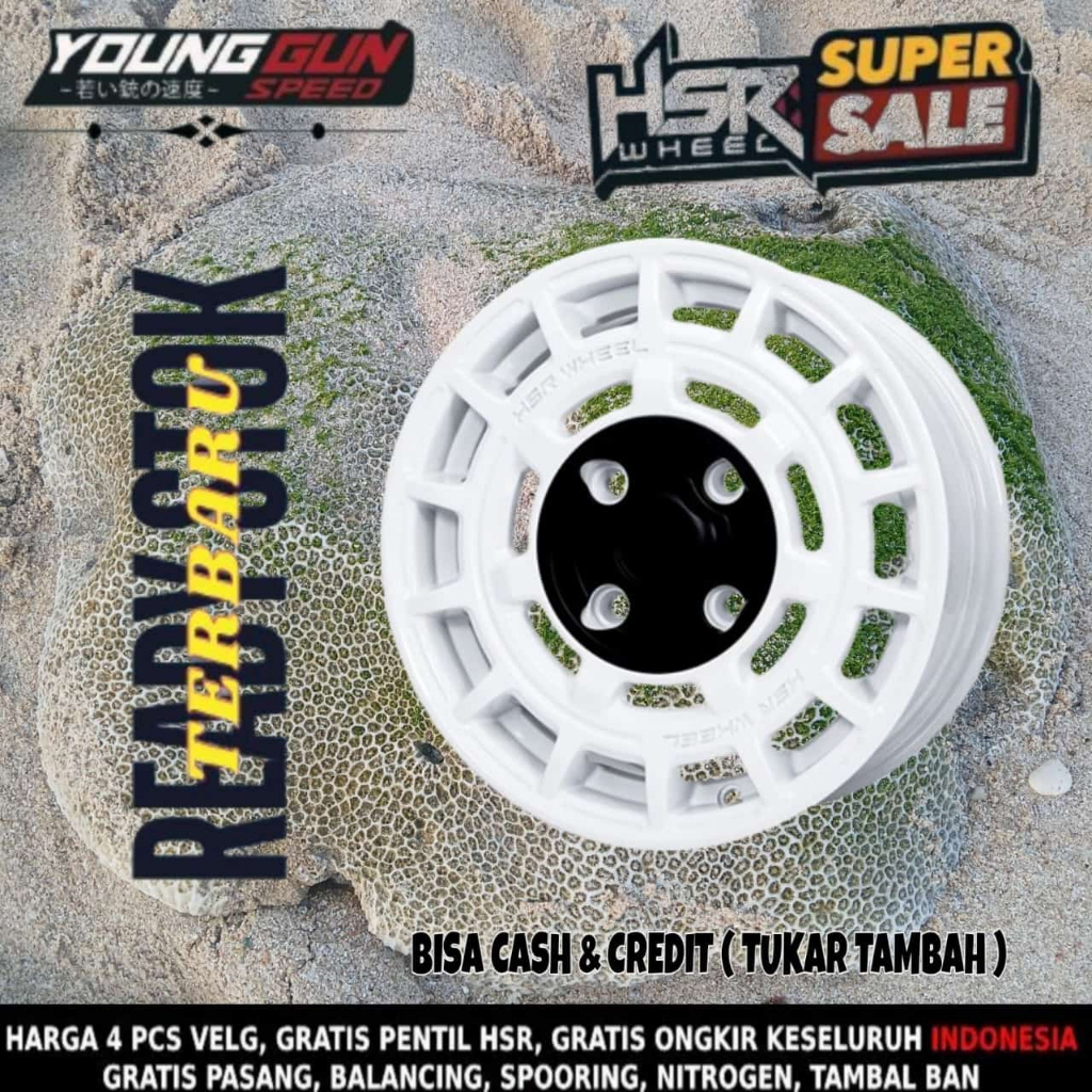 Velg Mobil Racing Ring 14 Avanza Xenia Livina Ring 14 Hsr Mentawai Pelek R14