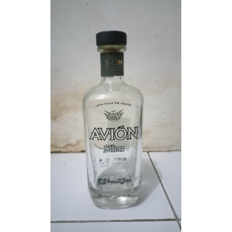 Jual Botol Bekas Avion Silver Tequila - 750 ml