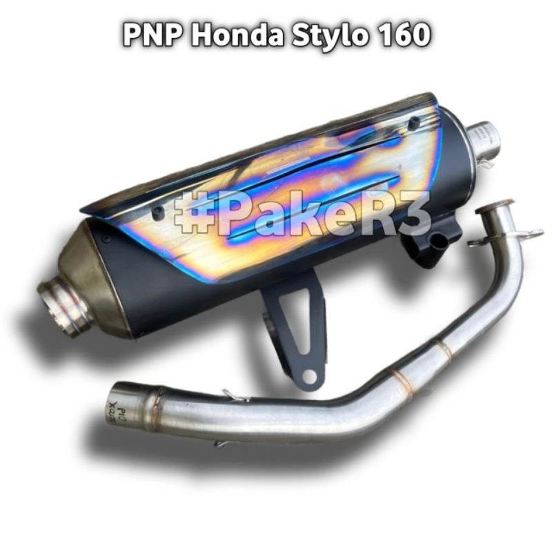 Knalpot Honda Stylo 160 Original R3 Speed