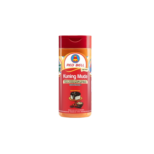 

Red Bell Pewarna Powder Kuning Muda 170gr