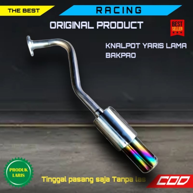 knalpot yaris lama/ bakpao