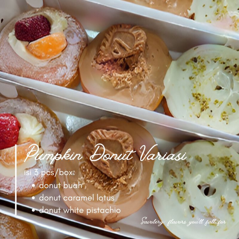 

Pumpkin Donat Variasi [BACA DESK]