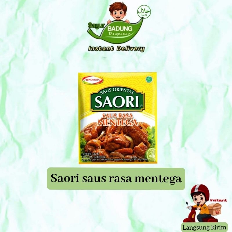 

Saori Saus mentega 23ml_ Badung