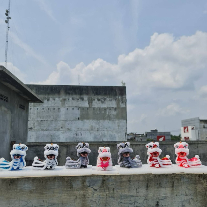 MINIATUR BARONGSAI FULLSET ( HADAP SAMPING )