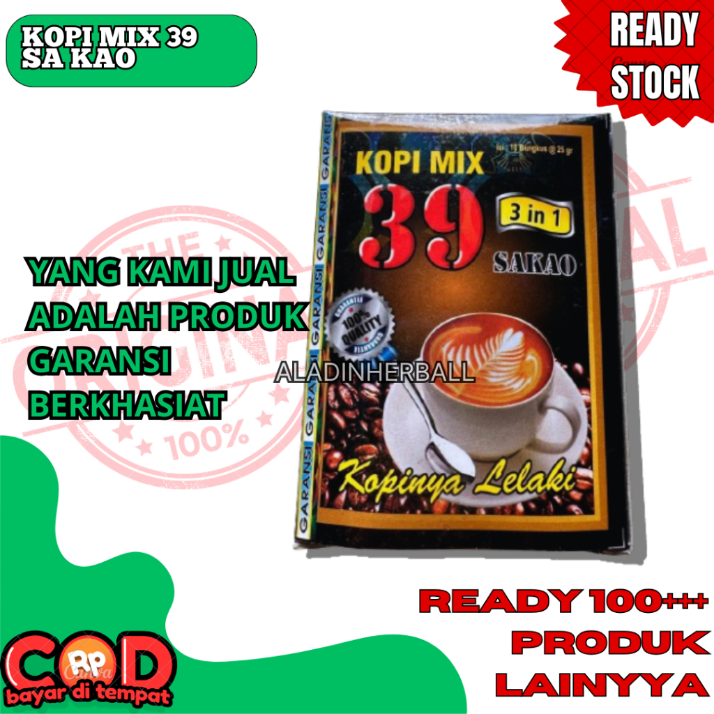 KOPI 39 SAKAO 1 KOTAK