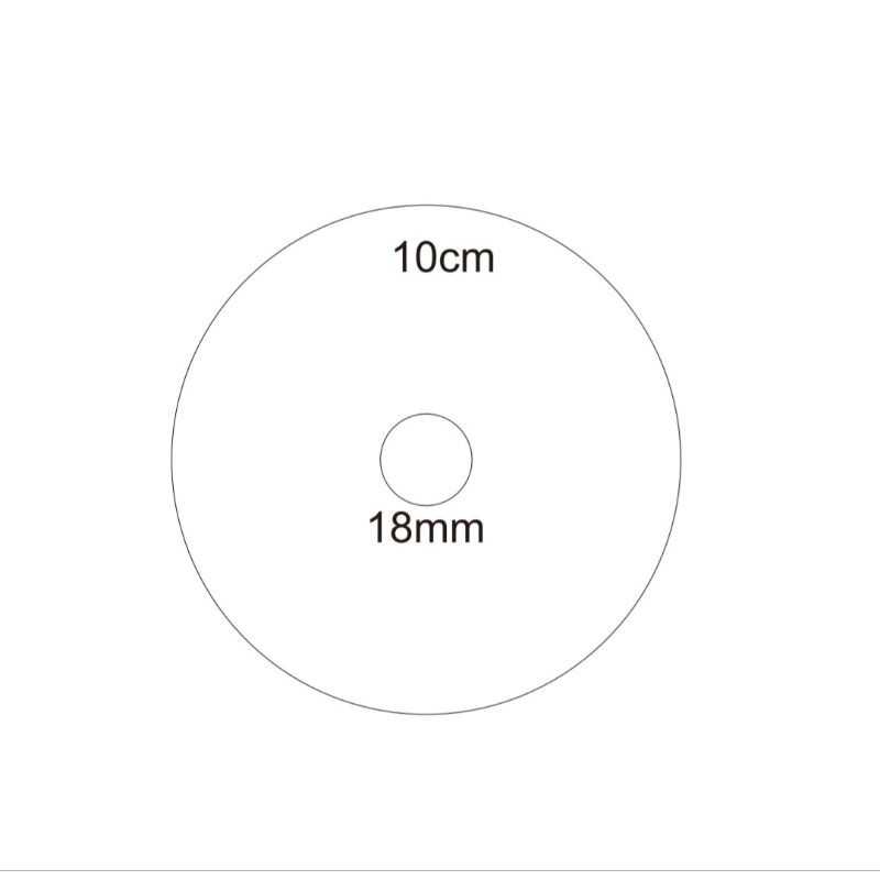 

pisau pond bulat Luar 10cm dalam 18mm