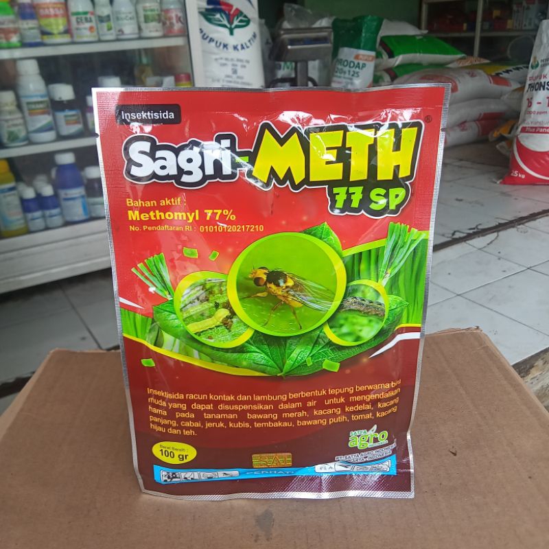 Sagri-Meth 77SP 100gr (Metomil 77%)