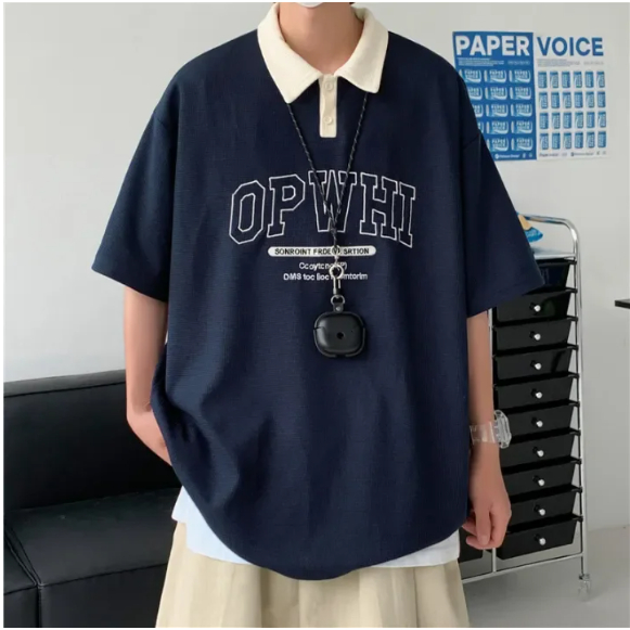 KAOS POLO BIGSIZE (M-6XL) KAOS POLO JUMBO FORWARD LOGO SIMPLE POLO SHIRT UNISEX M L XL 2XL 3XL 4XL 5