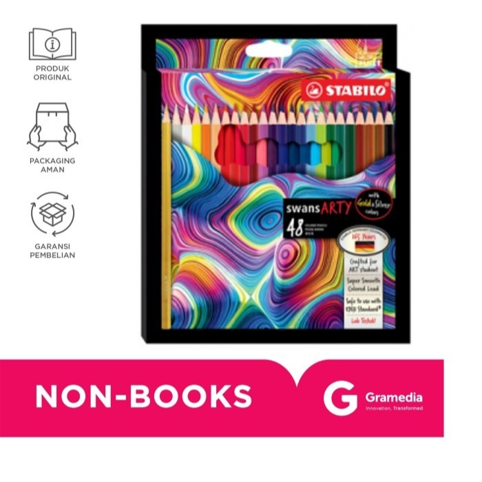 

GRAMEDIA KARAWACI - Stabilo Arty Color Pencil 48