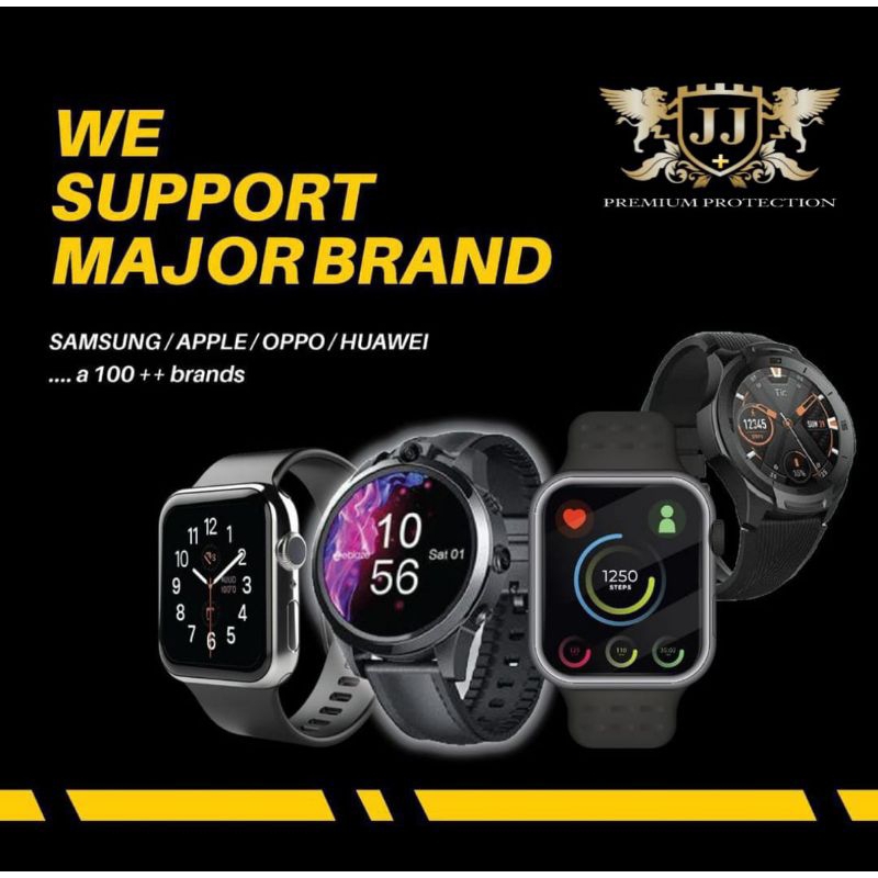 JJ+PREMIUM TG TEMPERES GLASS HYDROGEL SMARTWATCH