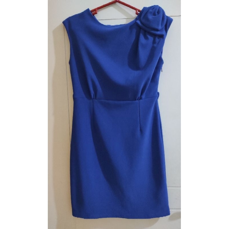 Preloved Baju Dress Wanita + Ikat Pinggang