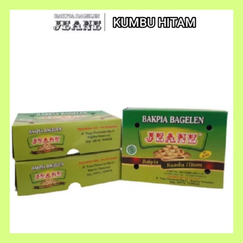 

BAKPIA Basah JEANE Bagelen Rasa Kumbu Hitam
