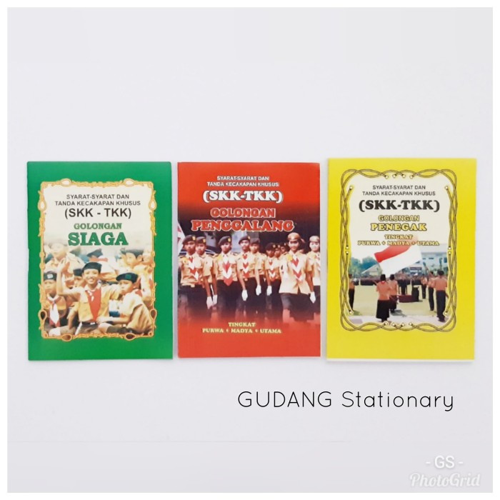 

Buku SKK/TKK Pramuka Siaga Penggalang Penegak
