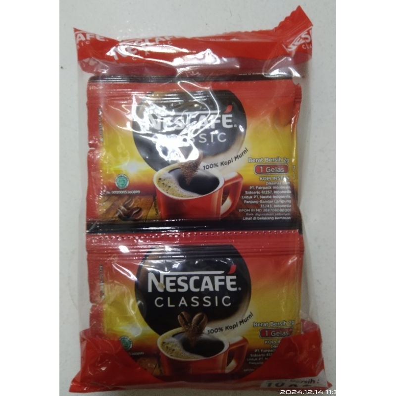 

Nescafe classic & ice roast 10x2g