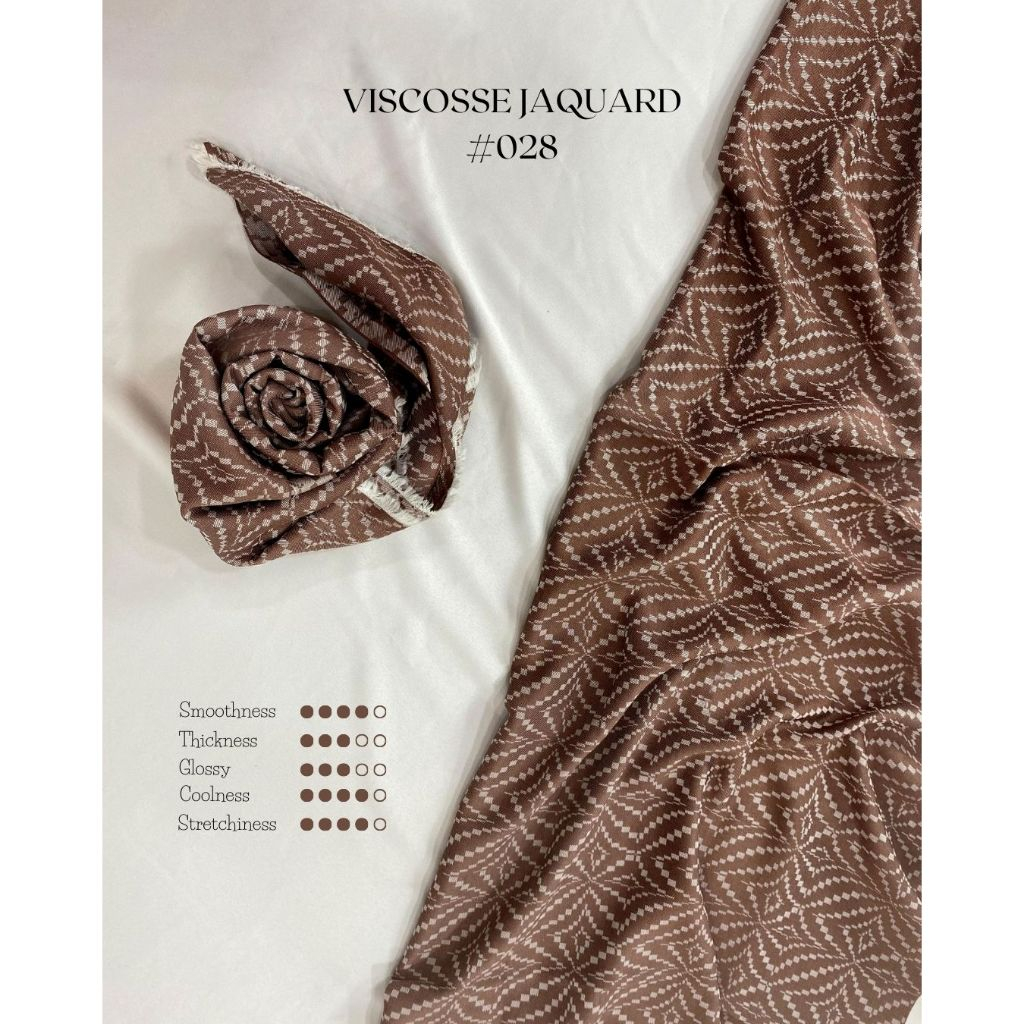 KAIN VISCOSE JAQUARD KALISA, VISCOSE JAQUARD, BAHAN JAQUARD, KAIN GAMIS TERBARU