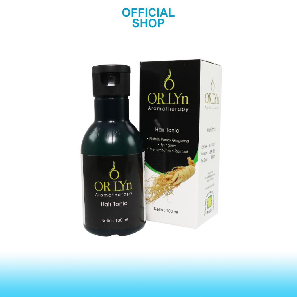 ORLYN HAIR TONIC ANTI UBAN / VITAMIN RAMBUT HERBAL / HAIR TONIC ORLYN / PENUMBUH RAMBUT HERBAL