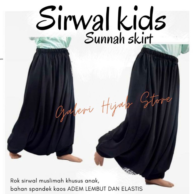 Terbaru SIRWAL AKHWAT KIDS  ROK SIRWAL ANAK  ROK JOGER MUSLIMAH ANAK