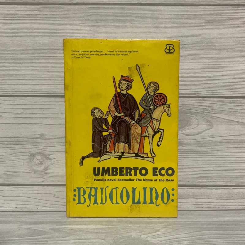 NOVEL ORIGINAL Baudolino by Umberto eco