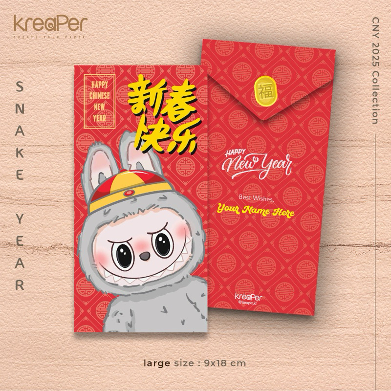 

AMPLOP / ANGPAO IMLEK CNY 2025 TAHUN ULAR PREMIUM (LABUBU-01)