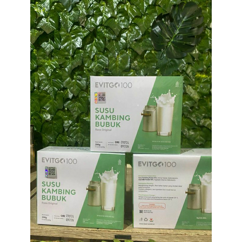 

susu evitgo 100 orginal isi 10 shacet