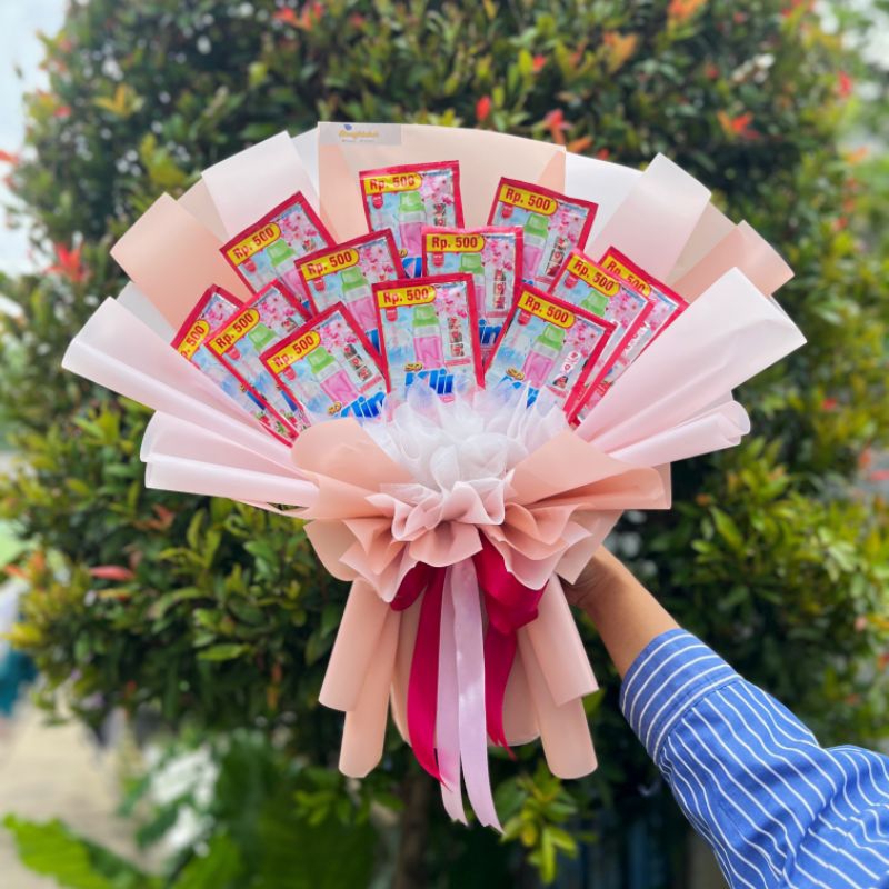 

Buket Detergen Cair Soklin Sabun Cuci Pakaian - Bucket Deterjen / Bouquet Hari Ibu Mother Day