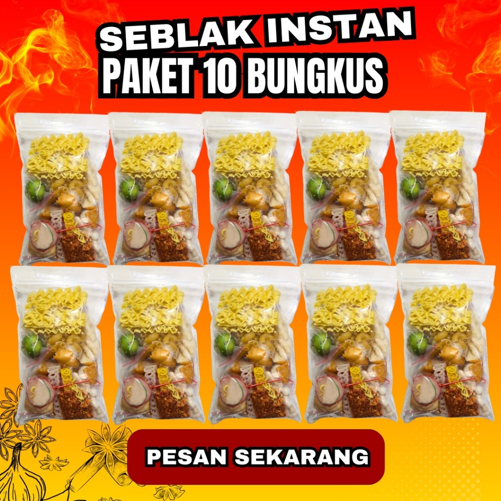 

Seblak Makanan Instan Murah HALAL isi 10pcs