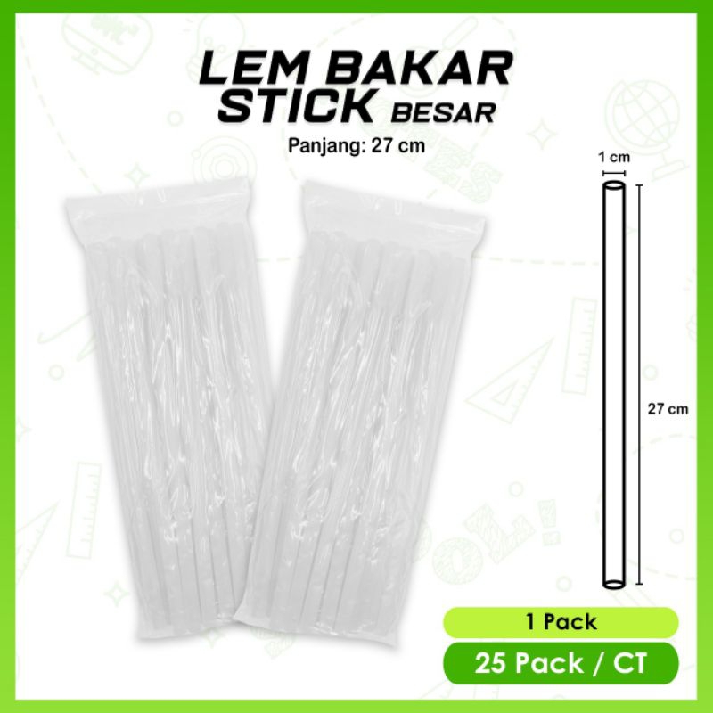 

LEM BAKAR/ISI GLUE GUN PER PAK ISI BANYAK