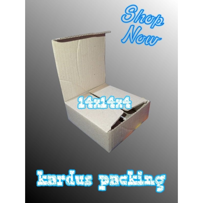 

kardus packing uk 14x14x4 kardus kecil kardus besar