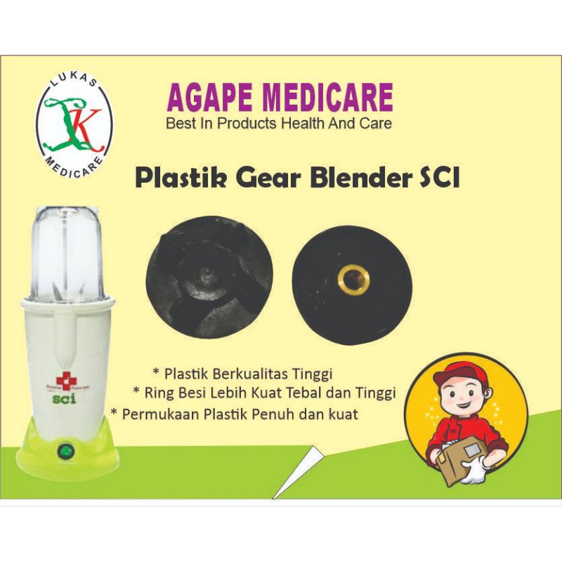 Plastik Gear Blender Sharp,Blender SCI dll