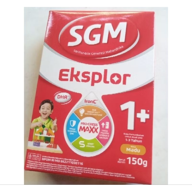 

SGM EKSPLOR 1+ (1-3thn) RASA MADU dan RASA VANILLA SUFOR susu khusus