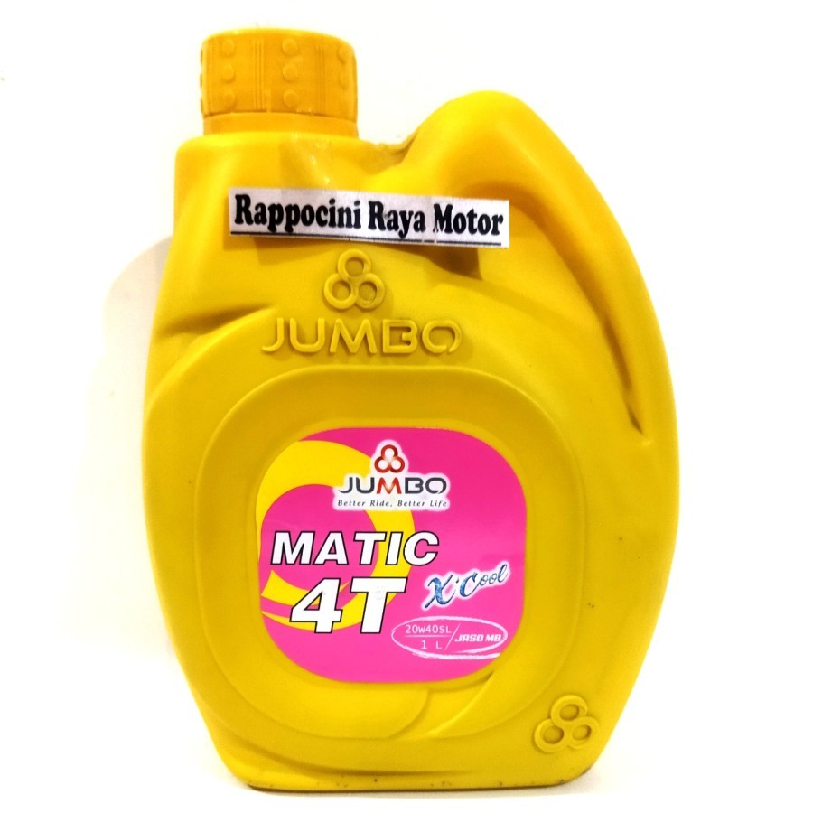 Oli Motor Matic 1 Liter Oli Jumbo 4T
