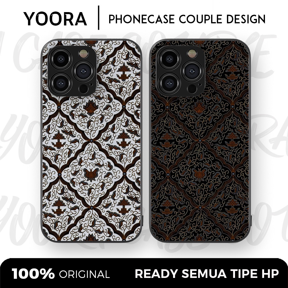 [BTK01] Custom Case Couple Batik Sidomukti Premium Bisa Untuk Semua Tipe Hp