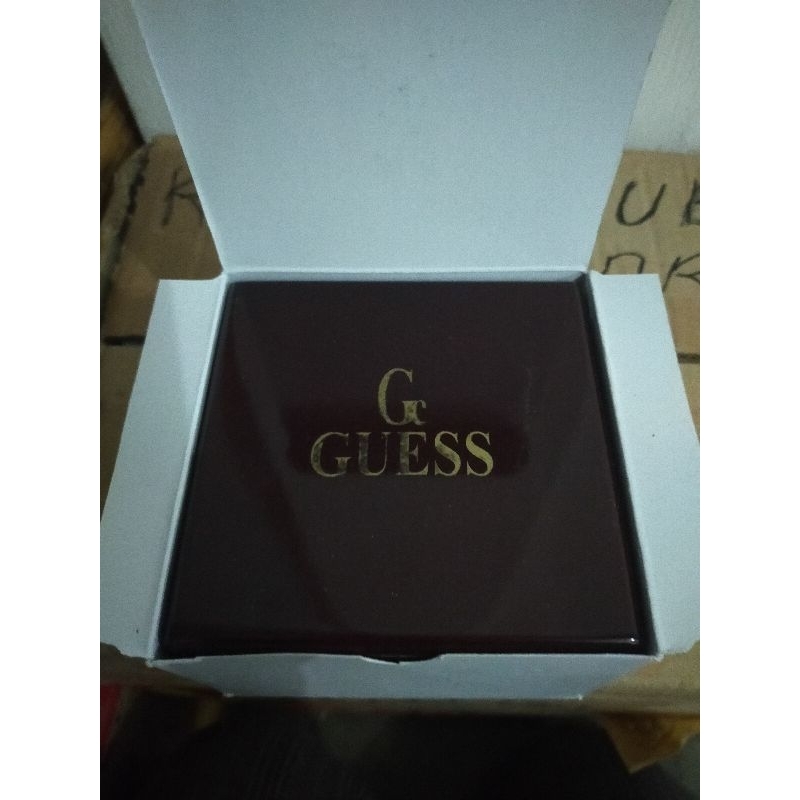 Kotak Kayu Mutiara Jam Tangan - Box Kayu Jam Tangan GC Guess