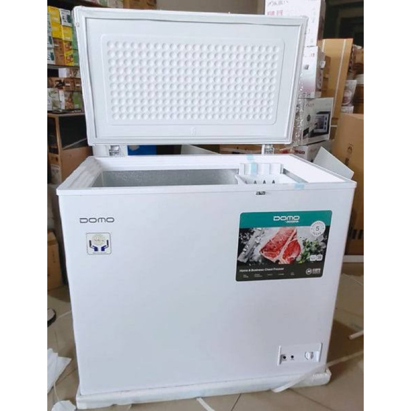 Chest freezer Domo Modena 200 liter Garansi 5th