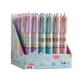 

Pulpen 4 in 1 M&G #ABP803R5 Ballpaint 3 Color Tip 0.7