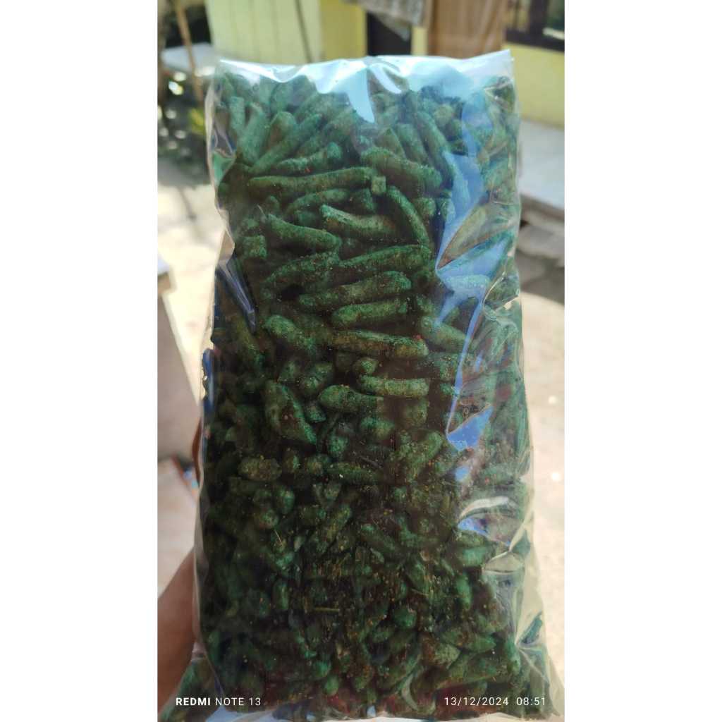 

Basreng Stik Pedas Sambal Ijo Super Pedas 1 Kg