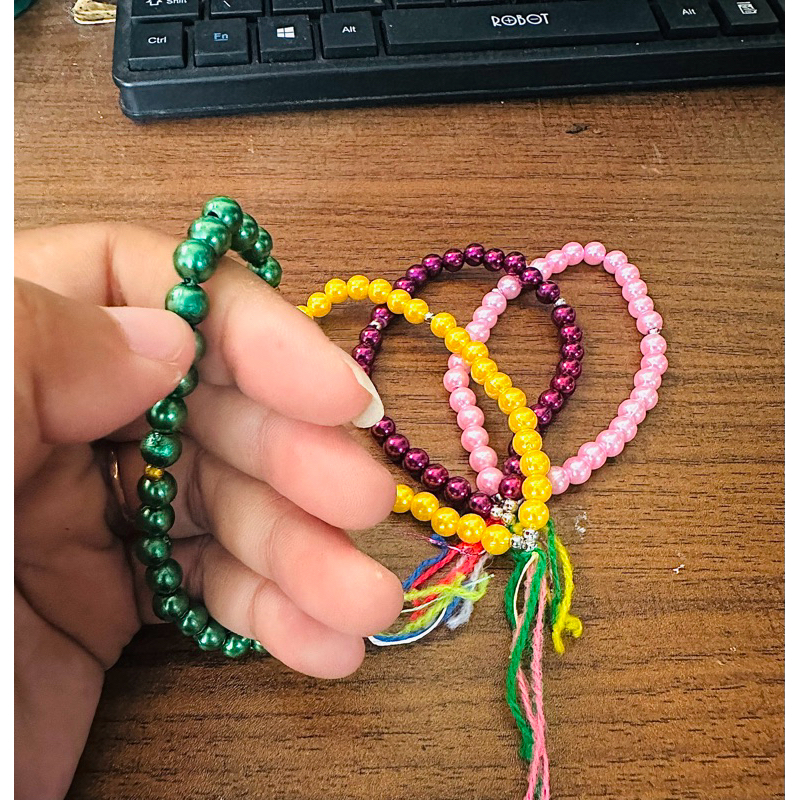 ( 33 butir ) TASBIH MUTIARA KECIL KEMASAN PLASTIK